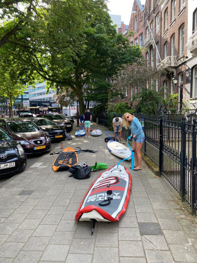 sup oppompen in amsterdam
